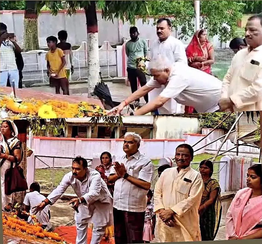धनबाद : गजलीटाड़ हादसे की 31वीं बरसी पर याद किये गये वीर शहीद