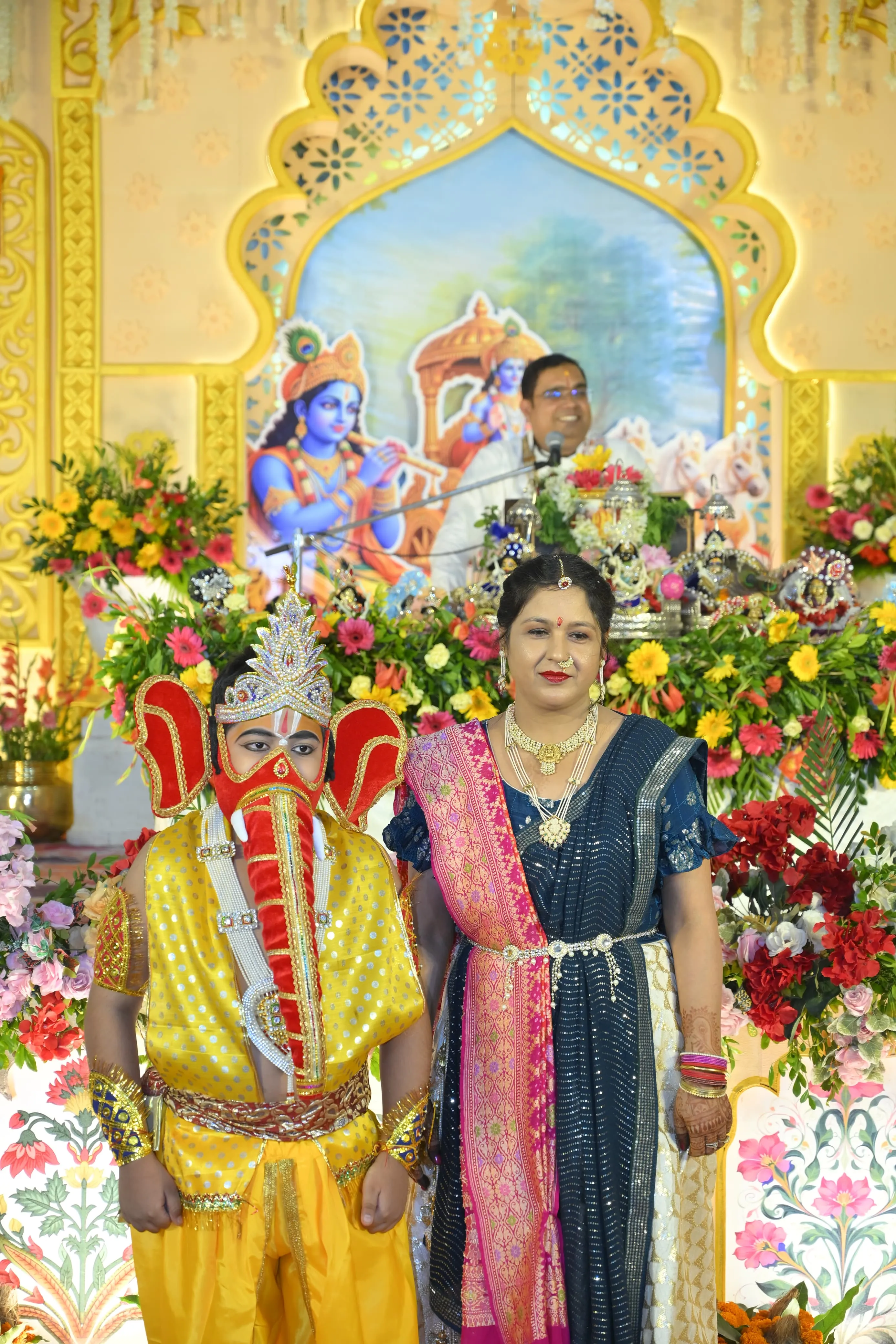 ध्रुव चरित्र, सती-शिव प्रसंग एवं गणेश चतुर्थी से भक्तिमय हुआ अग्रसेन भवन