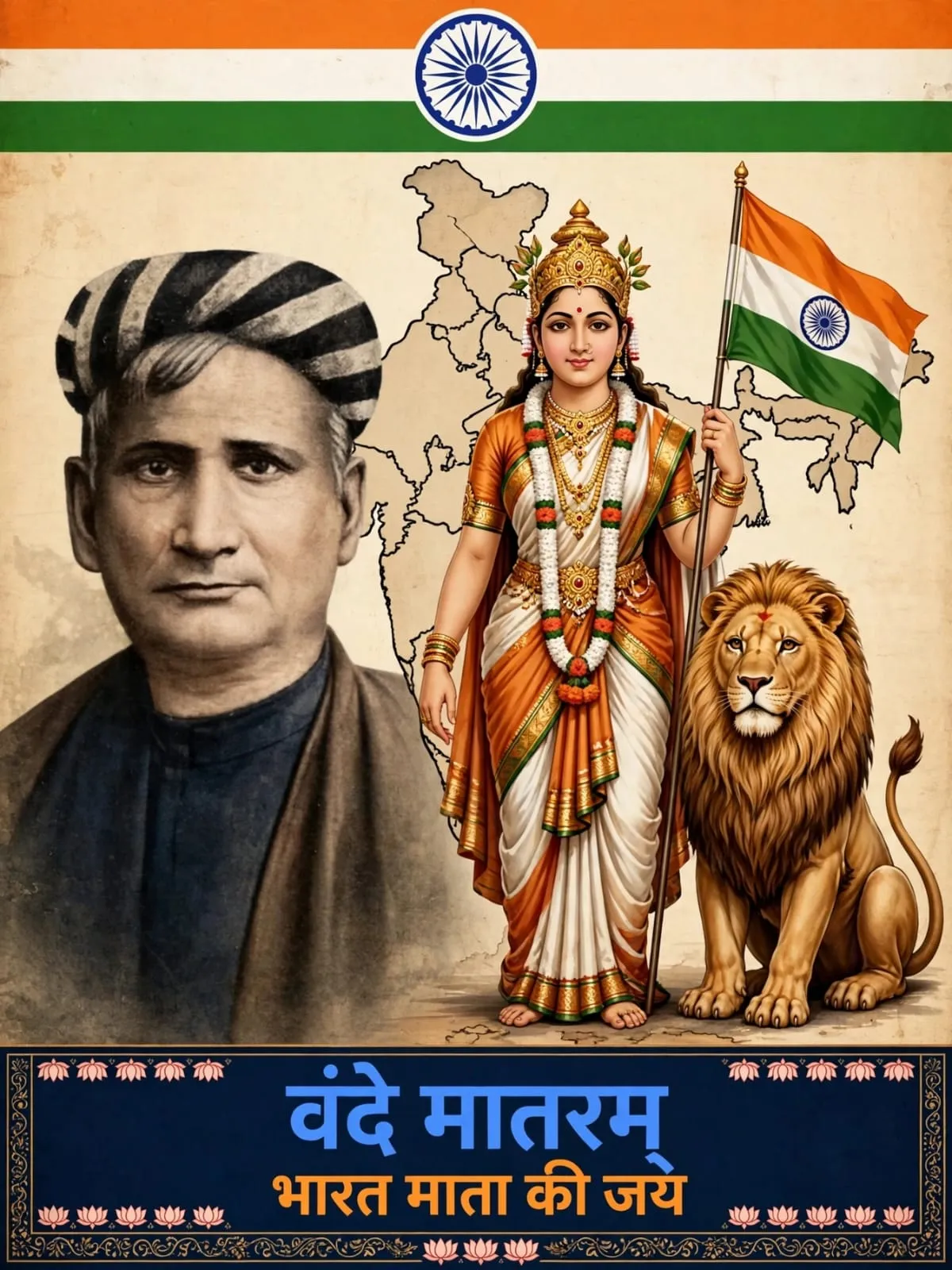 वंदे मातरम राष्ट्रीय गीत : वंदना और कृतज्ञता का संगम