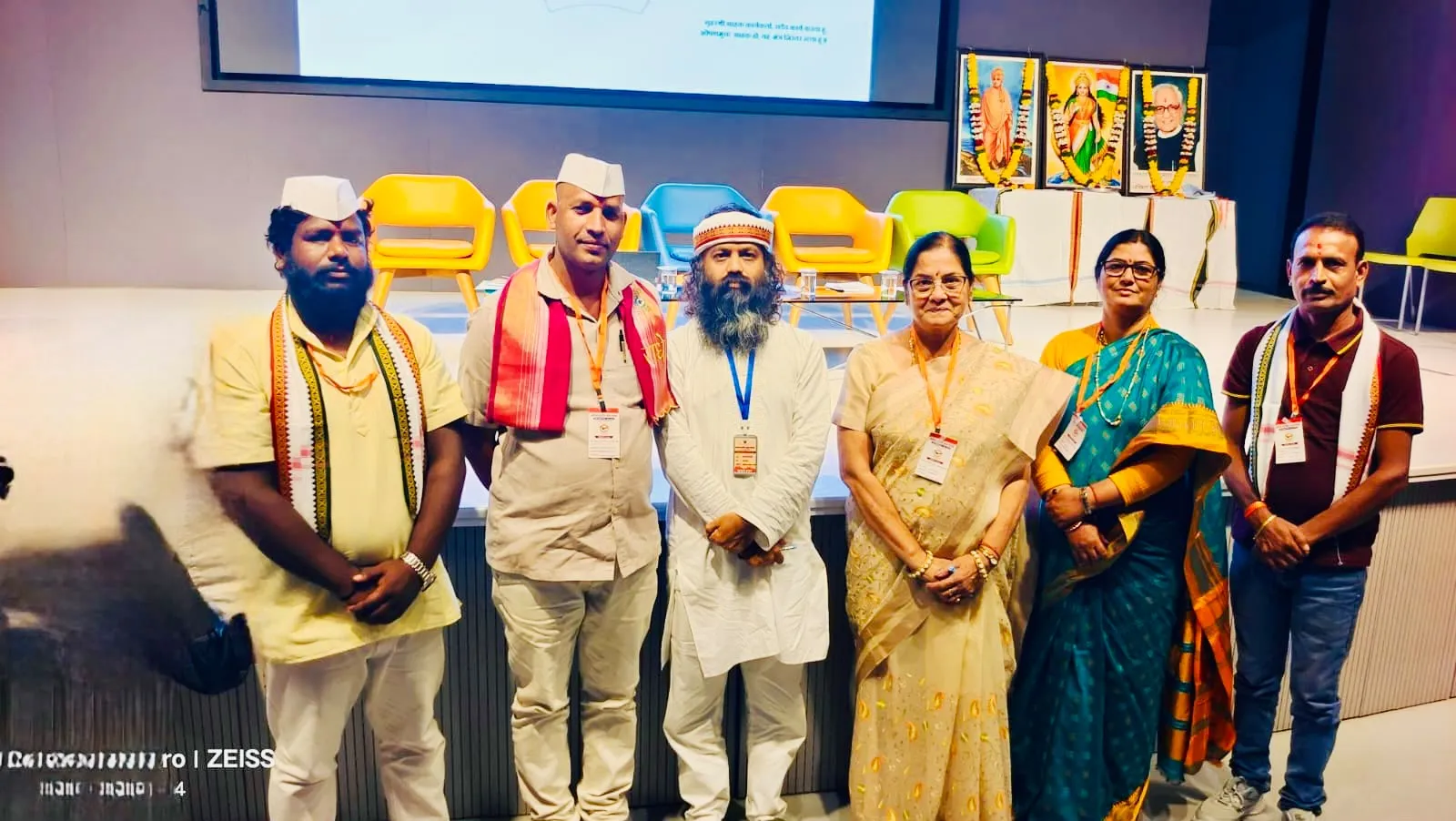 राष्ट्रीय कार्यकारिणी परिषद की बैठक में झारखंड से छह प्रतिनिधियों ने लिया भाग
