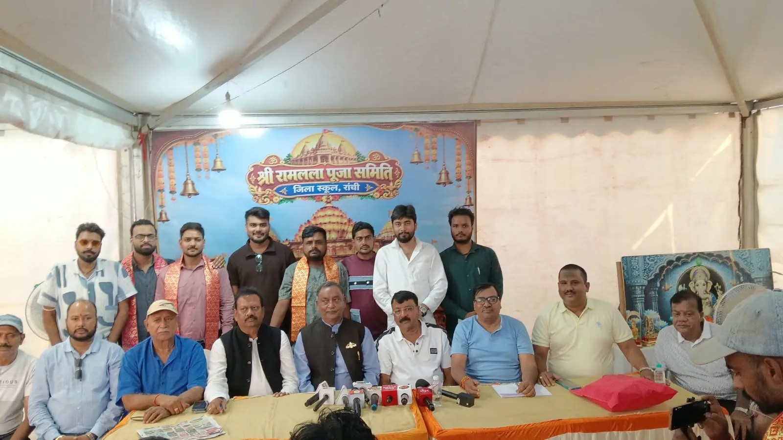 भक्ति, आस्था और संस्कृति का अद्भुत संगम बनेगा श्री राम लला पूजा समिति का भव्य पंडाल