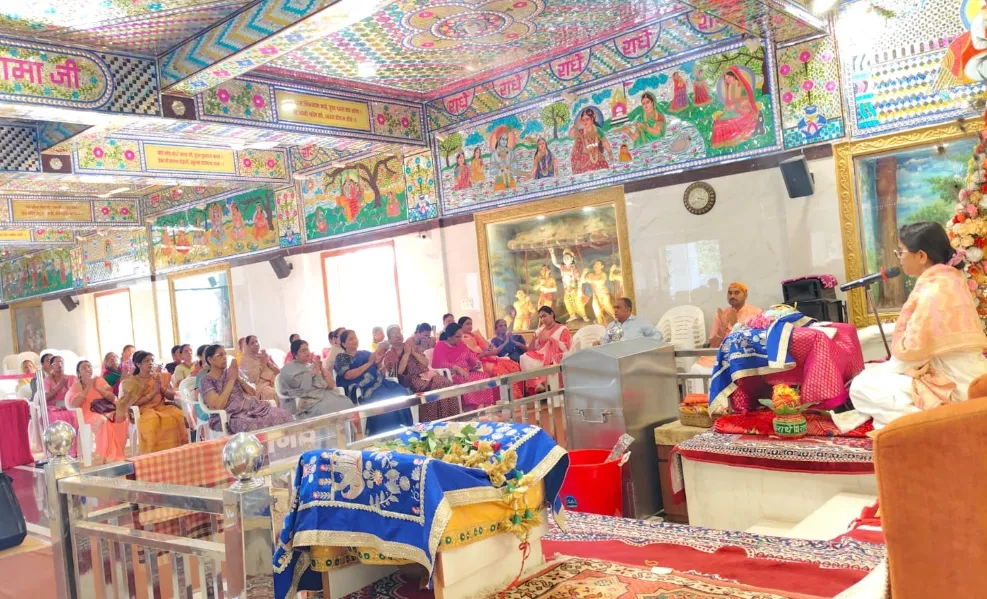 सुखदेव जन्म प्रसंग सुनकर भावविभोर हुए श्रद्धालु