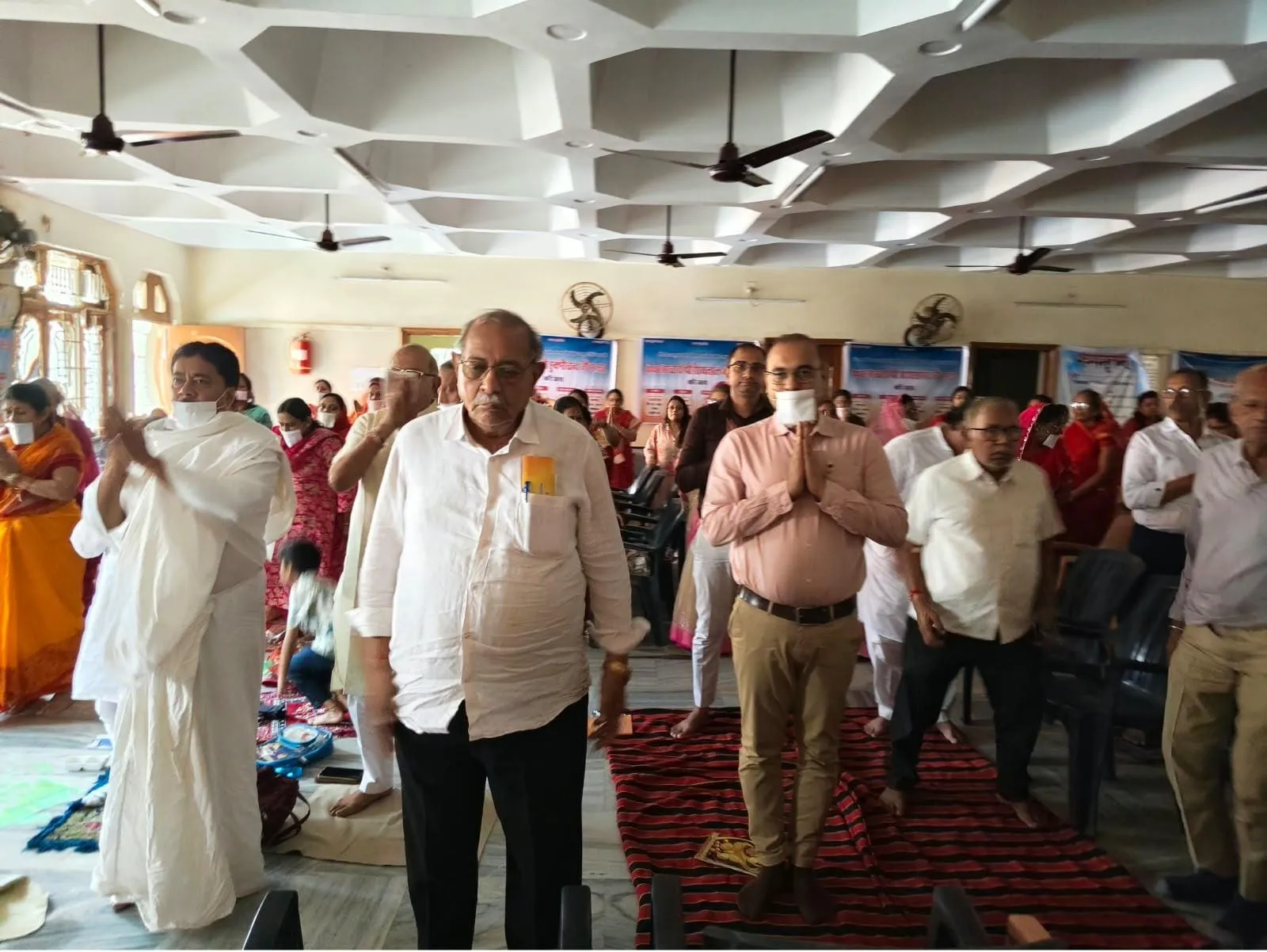 दिगम्बर जैन भवन, हरमू रोड में पर्युषण महापर्व के अष्टम दिवस क्षमा दिवस पर क्षमा और आत्मशुद्धि का संदेश