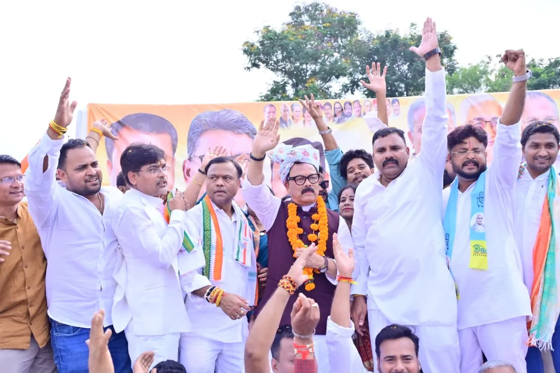 छत्तीसगढ़ प्रभारी बनने के बाद पहली बार रायपुर पहुंचे सांसद सुखदेव भगत