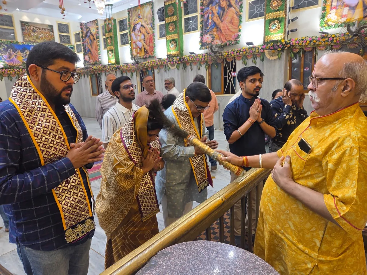 रांची : श्री श्याम प्रभु को खीर चूरमा का भोग अर्पित