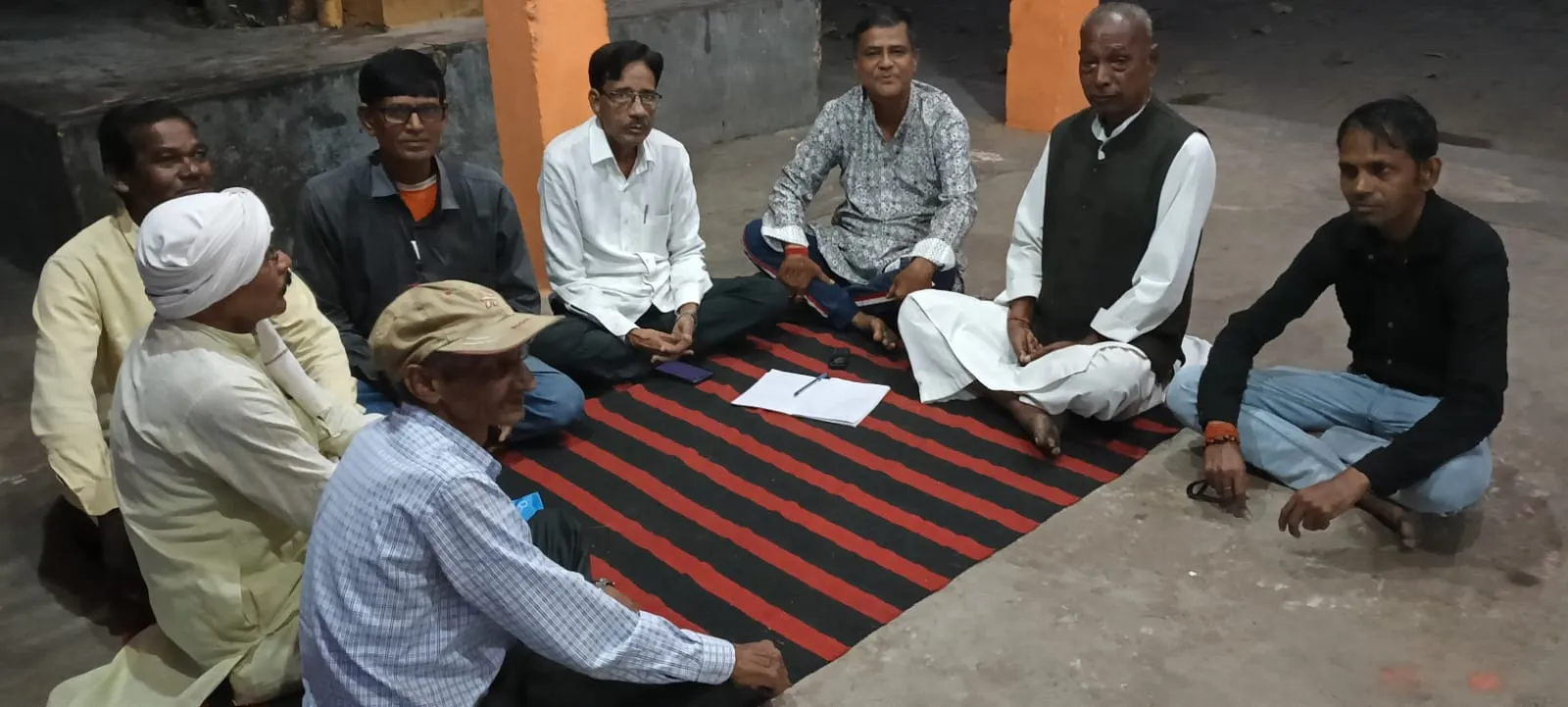 सिजुआ रेलवे मंडप में छठ को लेकर बैठक