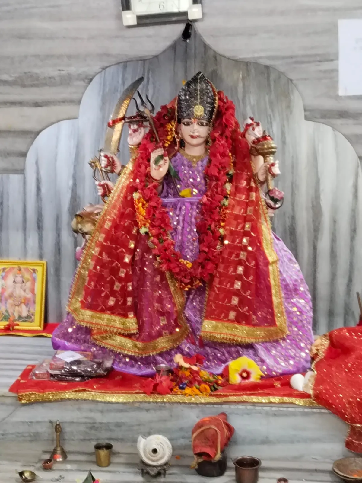 रांची : तिरुपति अपार्टमेंट में भक्तिमय माहौल में हो रही है मां दुर्गा की आराधना