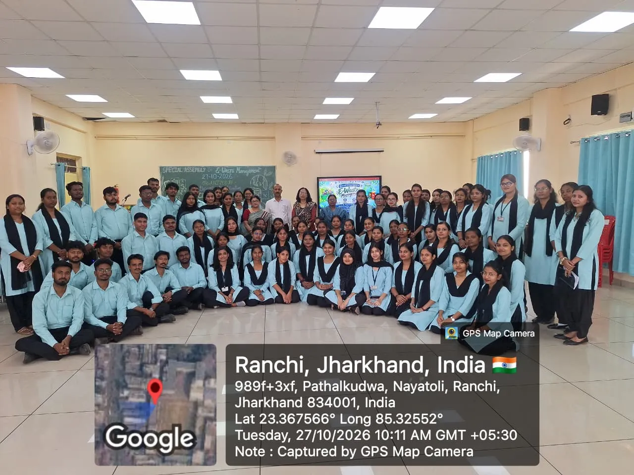 रांची : संत जेवियर्स कॉलेज में शिक्षा विभाग का ई-कचरा संग्रहण अभियान