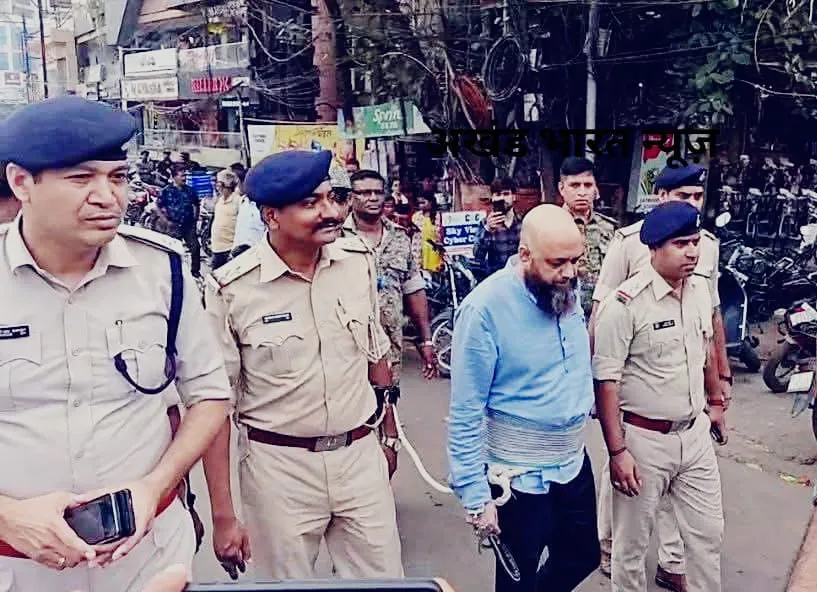 कोलकाता से धनबाद पहुंचा बंटी खान, कोर्ट तक पैदल ले गई पुलिस!