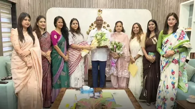 जेसोवा का प्रतिनिधिमंडल सीएम हेमंत सोरेन और कल्पना सोरेन से मिला