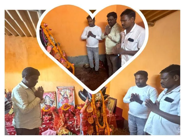 धनबाद: अंगारपाथरा में श्रद्धा और भक्ति के साथ संपन्न हुई माँ मनसा की पूजा