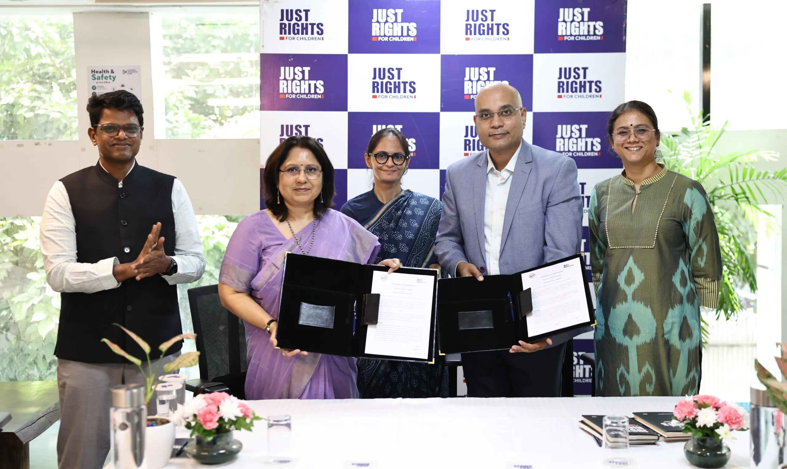 बाल संरक्षण के क्षेत्र में सर्टिफिकेट कोर्स और शोध के लिए नेशनल लॉ यूनिवर्सिटी जोधपुर और सी-लैब ने मिलाया हाथ
