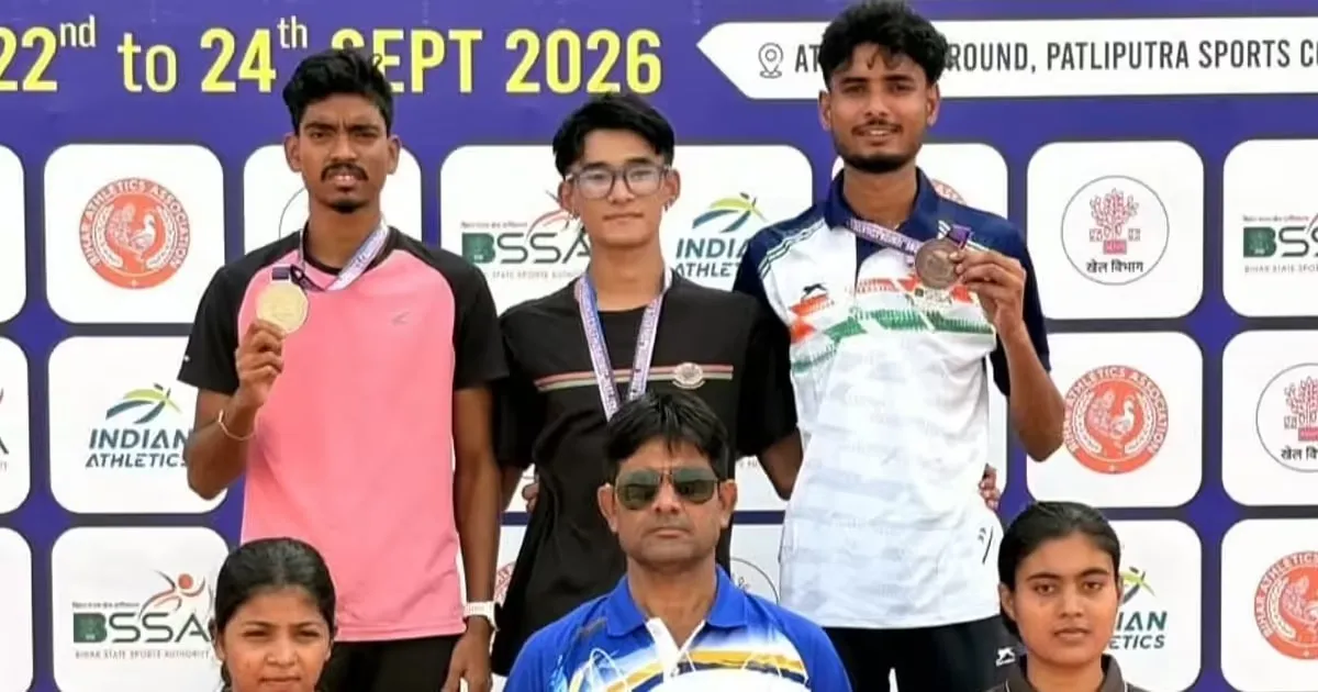 ईस्ट जोन जूनियर एथलेटिक्स चैंपियनशिप में गणेश स्पोर्टिंग क्लब को नौ पदक
