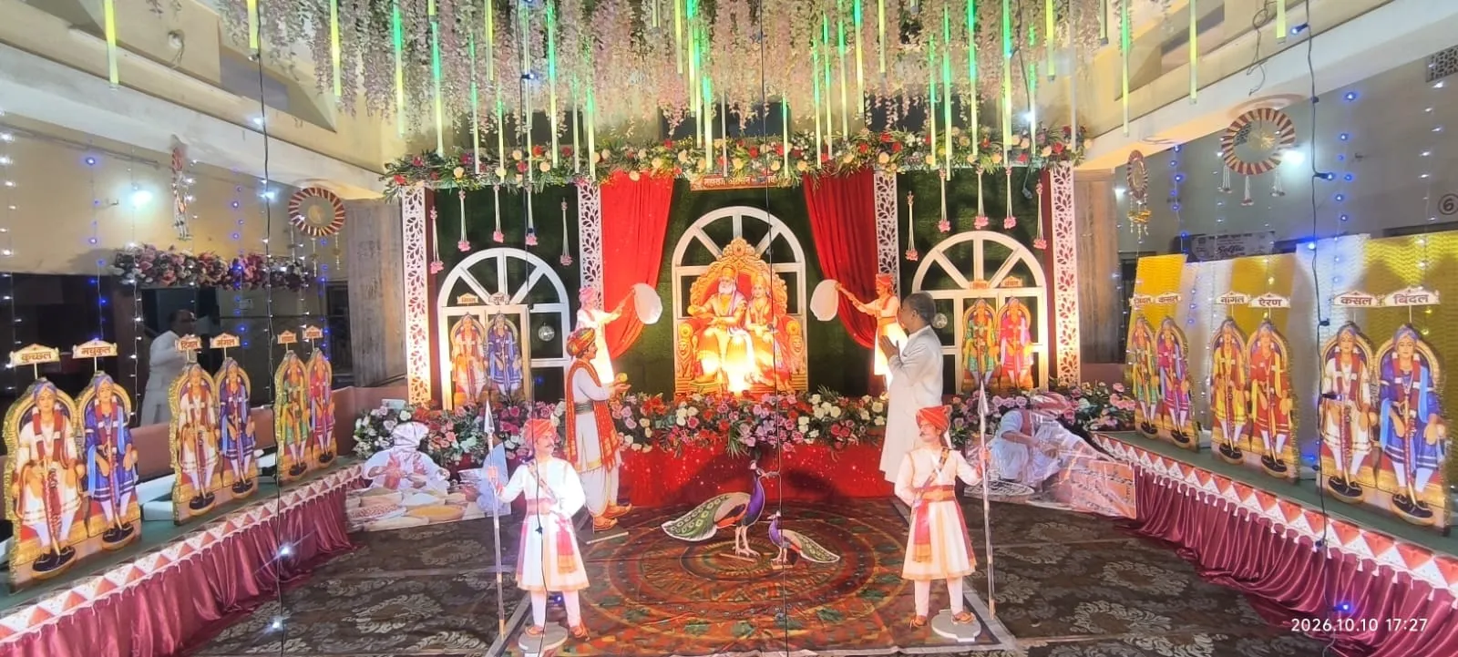 महाराजा अग्रसेन जयंती पर अग्रसेन भवन में हुआ विधि-विधान से पूजन और हवन
